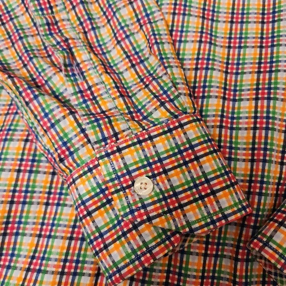 Tailorbyrd Plaid Men's Casual Button Down Shirt - Picture 8 of 11